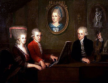 Family portrait: Maria Anna ("Nannerl&quo...